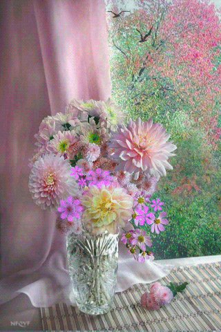 Букет цветов - Цветы анимация